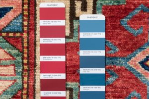 42239-Fine_Kazak_All_Over_Light_Background_Wool_Rug-3'9''x5'11''-Afghanistan-12