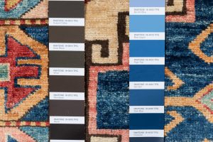 42239-Fine_Kazak_All_Over_Light_Background_Wool_Rug-3'9''x5'11''-Afghanistan-13
