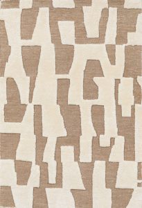 Modern Wool Silk Rug