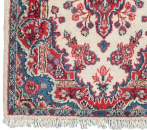 25497-Persian_Kazvin_Semi-Antique_Handwoven_Rug-2'4''x3'3''-Persia-1-Border
