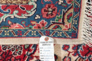 25497-Persian_Kazvin_Semi-Antique_Handwoven_Rug-2'4''x3'3''-Persia-2