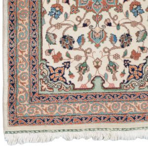 35969-Persian_Tabriz_Semi-Antique_Handwoven_Rug-2'3''x3'5''-Iran-1-Border