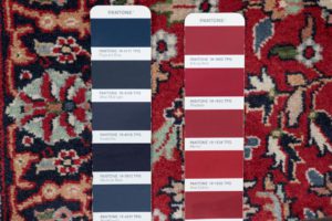 33912-Sarouk_Fine_Red_Navy_Handwoven_Traditional_Rug-2'9''x19'7''-India-10