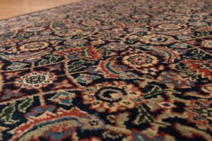 35439-Herati_Fine_Navy_Rust_Handwoven_Traditional_Rug-2'7''x20'0''-India-6
