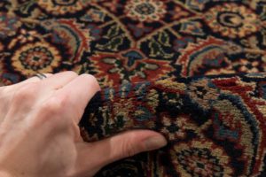 35439-Herati_Fine_Navy_Rust_Handwoven_Traditional_Rug-2'7''x20'0''-India-7