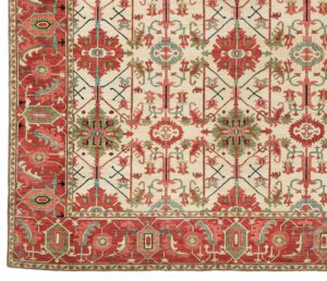 36444-Heriz_Luxe_Tribal_Handwoven_Rug-14'4''x23'10''-Afghanistan-1-Border