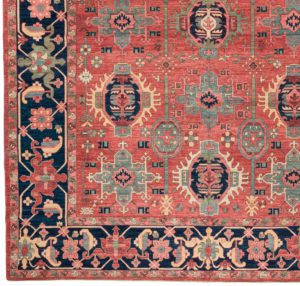 37398-Karaja_Luxe_Tribal_Handwoven_Rug-12'4''x19'4''-Afghanistan-1-Border
