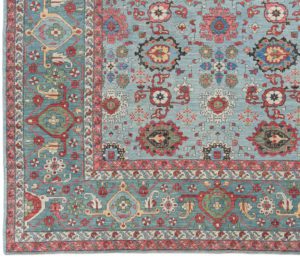 38880-Bakshaish_Luxe_Tribal_Transitional_Handwoven_Rug-12'4''x18'4''-Afghanistan-1-Border