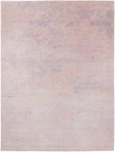 Pink Modern Wool Rug