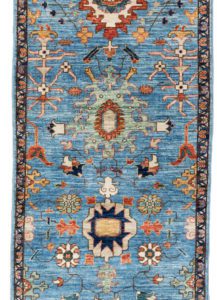 53058_BTR002A-Heriz_Handwoven_Tribal_Rug-2'10''x9'9''-Afghanistan-1-Center