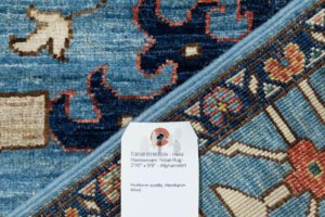 53058_BTR002A-Heriz_Handwoven_Tribal_Rug-2'10''x9'9''-Afghanistan-9