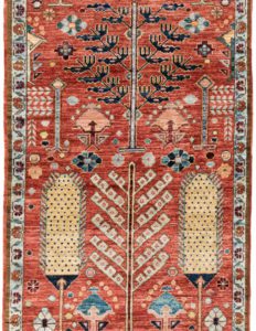 53063_BTR002A-Bakshaish_Handwoven_Tribal_Rug-2'9''x7'10''-Afghanistan-1-Center