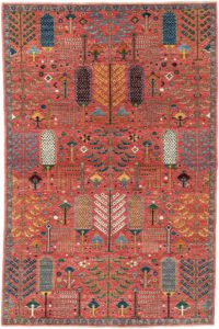 Bakshaish Trees Handwoven Tribal Rug