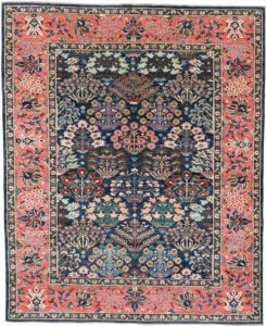 Mughal Garden Handwoven Tribal Rug