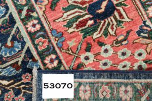 53070_BTR002A-Mughal_Garden_Handwoven_Tribal_Rug-8'1''x9'9''-Afghanistan-9