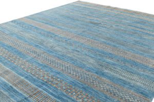 Gabbeh Blue Rug