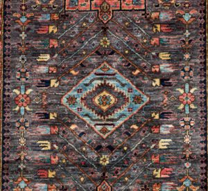 53091_BTR002A-Karaja_Handwoven_Tribal_Rug-3'0''x5'0''-Afghanistan-1-Center