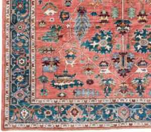 53093_BTR002A-Serapi_Handwoven_Tribal_Rug-8'5''x9'10''-Afghanistan-1-Border