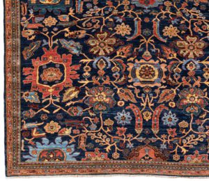 53098_BTR014A-Bidjar_Very_Fine_Handwoven_Tribal_Rug-6'3''x8'8''-Afghanistan-1-Border