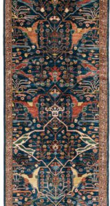 53109_BTR003A-Gherous_Fine_Handwoven_Tribal_Rug-2'9''x14'5''-Afghanistan-1-Center