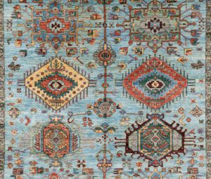 53116_BTR002A-Karaja_Handwoven_Tribal_Rug-7'9''x10'0''-Afghanistan-1-Center