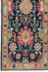 53135_NVA021C-Kuba_Very_Fine_Luxe_Tribal_Handwoven_Rug-3'0''x11'10''-Afghanistan-1-Border