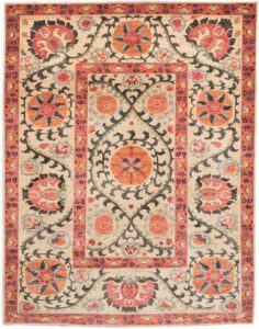 Suzani Handwoven Rug