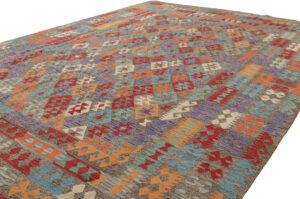 Maimana Kilim Afghan Handwoven Rug