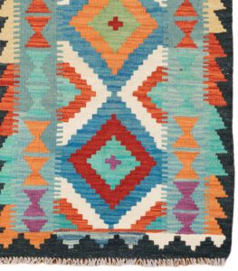 52282_BTR043A-Contemporary_Afghan_Maimana_Reserve_Kilim_Reversible_Wool_Rug-2'4''x6'7''-Afghanistan-1-Border