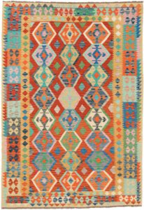 Maimana Kilim Afghan Handwoven Rug