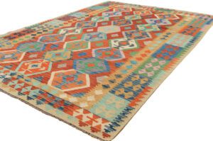 Maimana Kilim Afghan Handwoven Rug