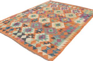 Maimana Kilim Afghan Handwoven Rug