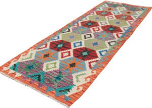 Maimana Kilim Afghan Handwoven Rug