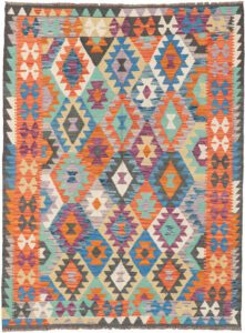 Maimana Kilim Afghan Handwoven Rug