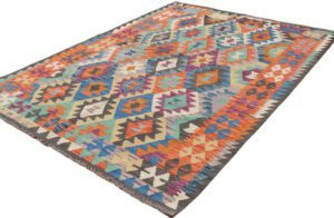 Maimana Kilim Afghan Handwoven Rug