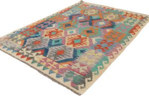 Maimana Kilim Afghan Handwoven Rug