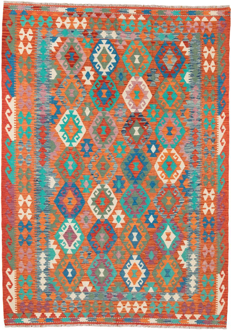 Maimana Kilim Afghan Handwoven Rug