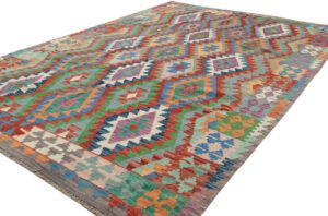 Maimana Kilim Afghan Handwoven Rug