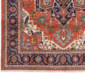 53234_NVA003A-Persian_Heriz_Ultimate_Village_Rug-8'4''x11'2''-Iran-1-Border