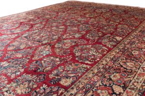 Antique Persian Sarouk Rug
