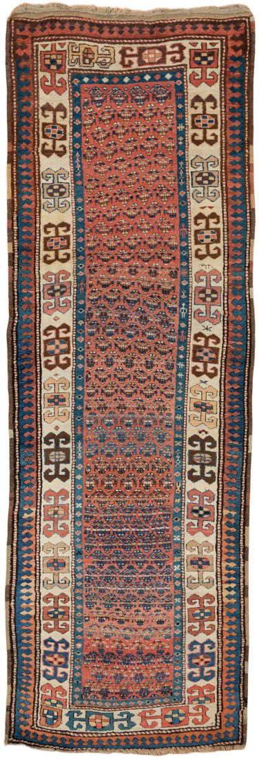 Antique Caucasian Karabagh Rug