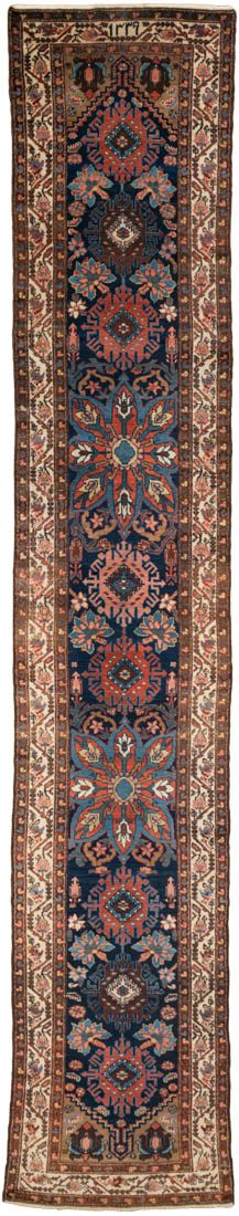 Antique Persian Malayer Handwoven Rug
