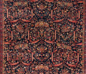 36166-Antique_Persian_Mustafi_Malayer_Handwoven_Rug-7'10''11'0''-Persia-1-Center