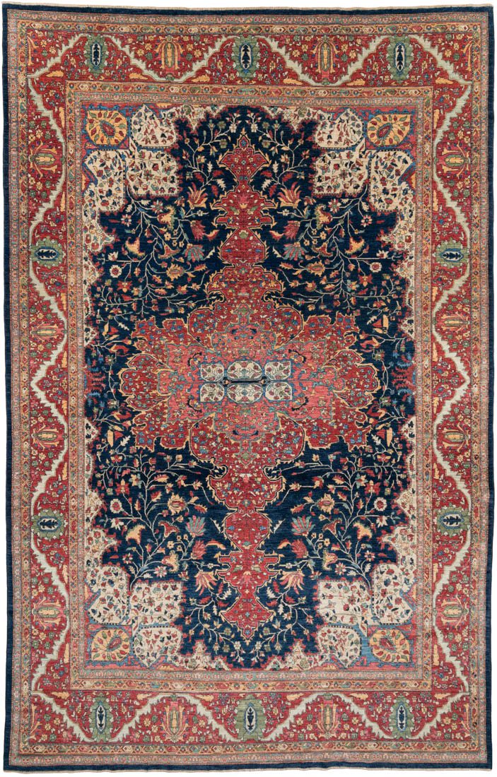 Farahan Handwoven Afghan Rug