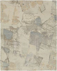 Tibetan Wool and Silk Rug