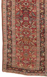 20975-Antique_Persian_Bidjar_Runner_Rug-3'6''x15'2''-Persia-1-Border