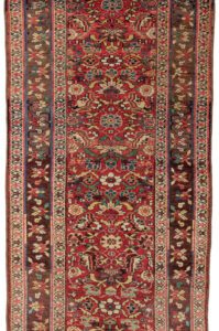 20975-Antique_Persian_Bidjar_Runner_Rug-3'6''x15'2''-Persia-1-Center