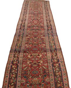 20975-Antique_Persian_Bidjar_Runner_Rug-3'6''x15'2''-Persia-6