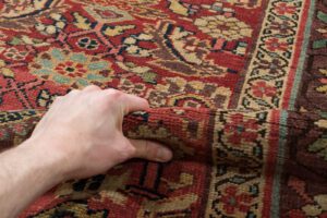 20975-Antique_Persian_Bidjar_Runner_Rug-3'6''x15'2''-Persia-9