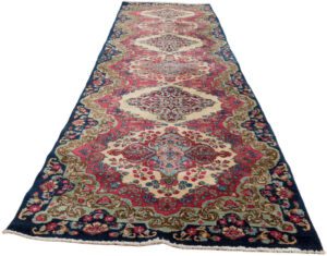 Antique Lavar Kerman Handwoven rug